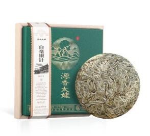 福鼎白茶白毫银针茶饼馥益堂2022特级茶叶原料礼盒装